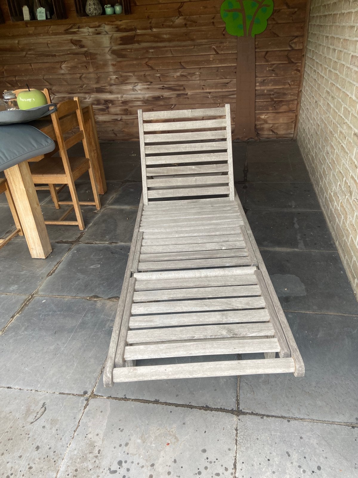 Ligbed, Tuin en Terras, Ligbedden, Ophalen, Zo goed als nieuw, Verrijdbaar