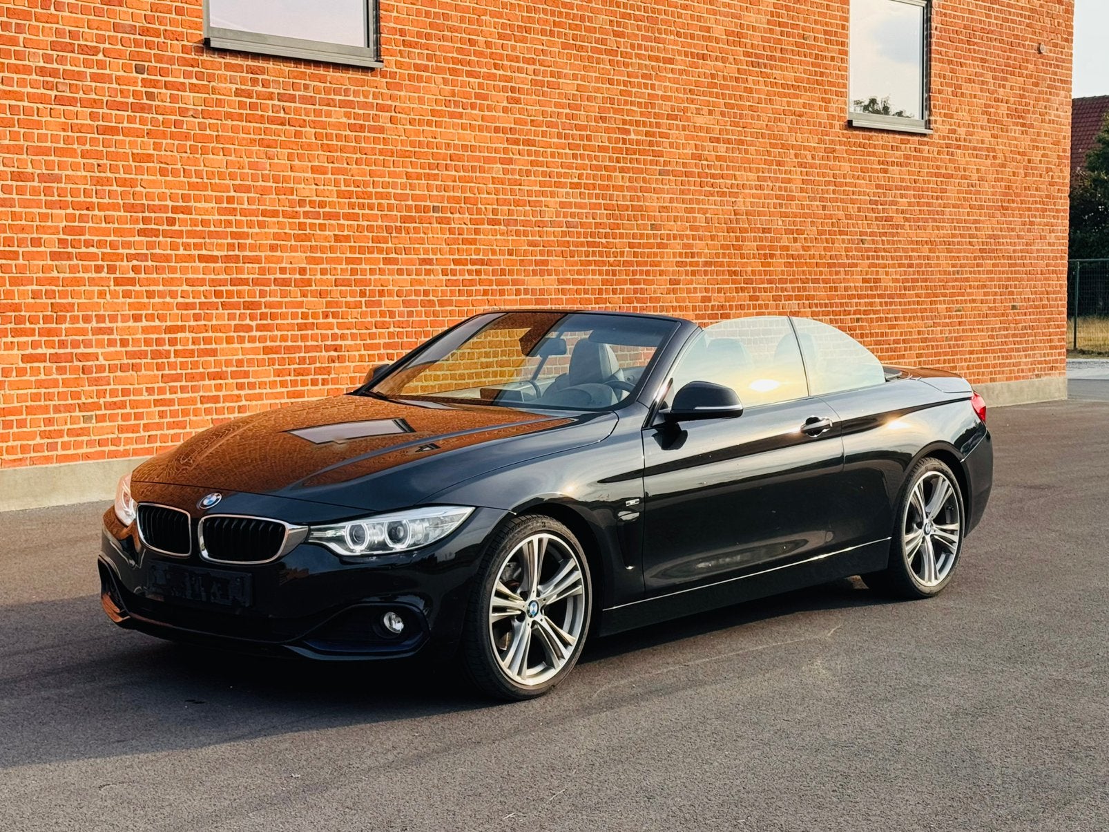 BMW 420 D SPORT PACK EURO 6 automaat, Autos, Euro 6, Entreprise, Cabriolet, Noir