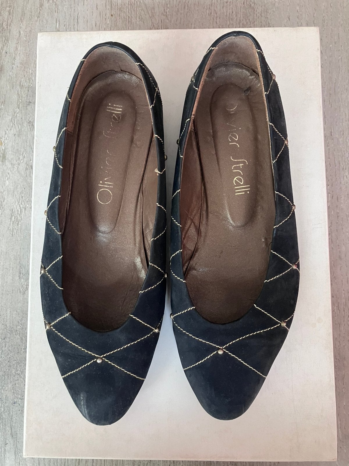 Damesschoenen Olivier Strelli, Ophalen, Bruin, Dansschoenen, Gedragen