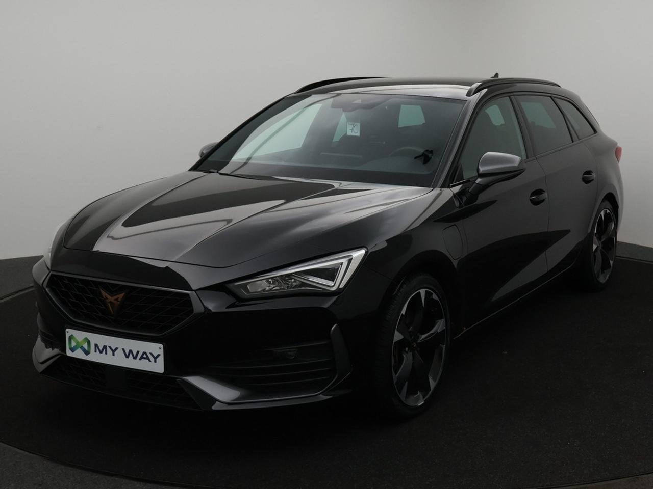 Cupra Leon ST e-Hybrid (PHEV) Leon ST e-Hybrid 1.4 *AUTOMAAT, Auto's, Automaat, Zwart, Break, Hybride Elektrisch/Benzine