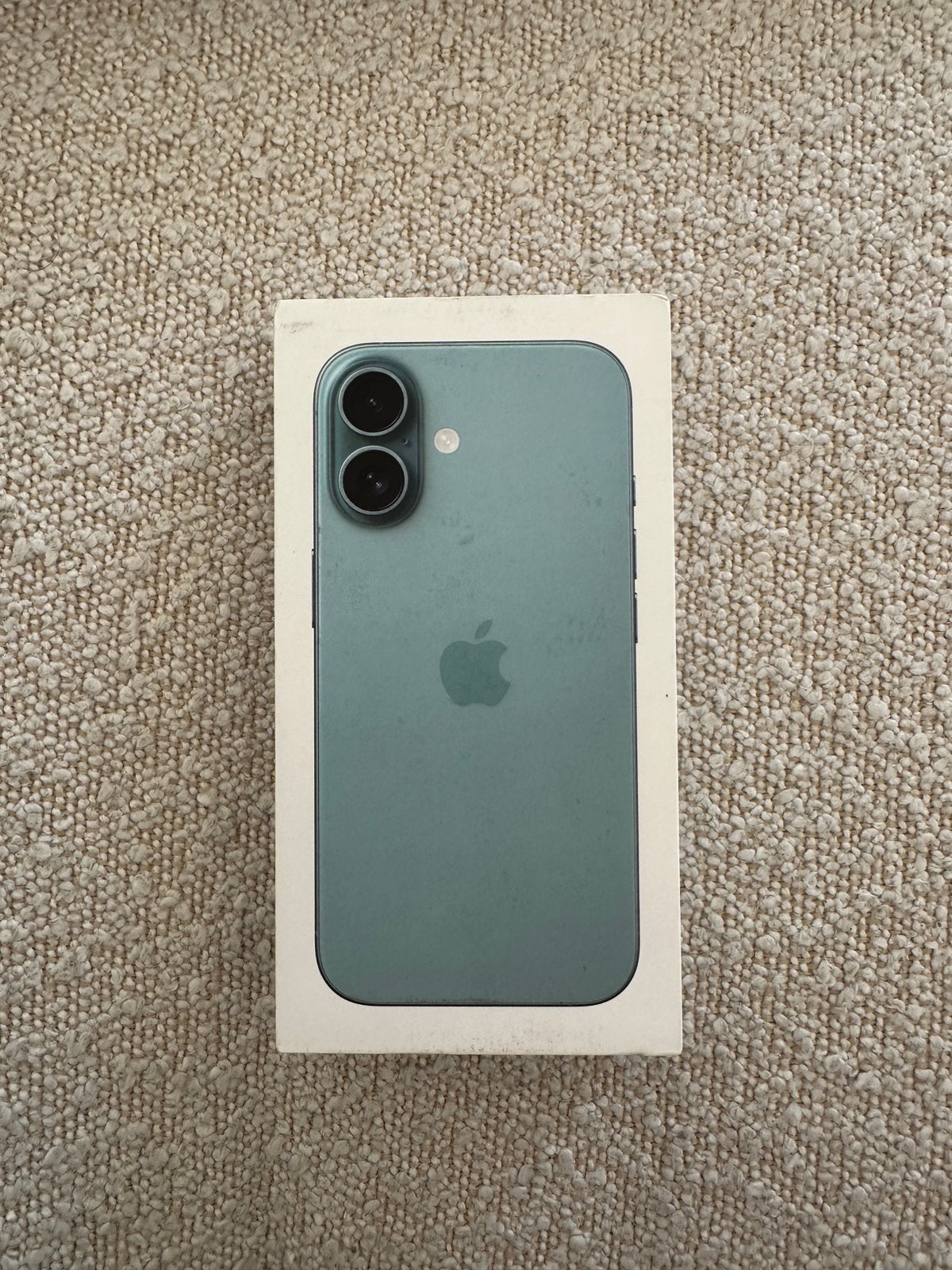 iPhone 16 128 GB blauwgroen, Ophalen, 128 GB, Nieuw, IPhone 16