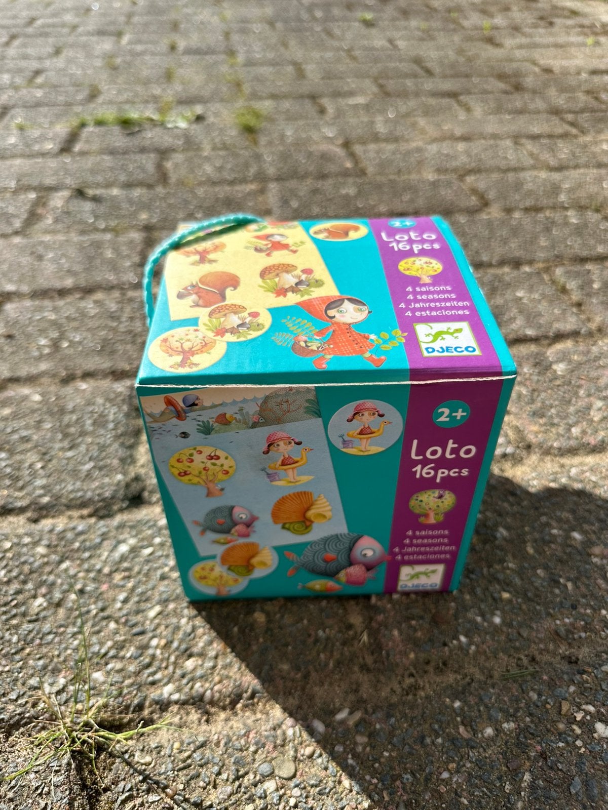 DJECO Loto 16pcs 2 ans +, Enfants & Bébés, Jouets | Autre, Enlèvement, Utilisé