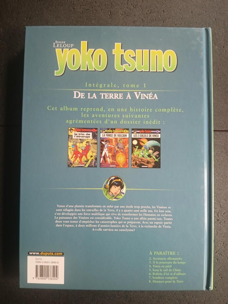 Bd yoko tsuno integrale 1,EO, Boeken, Stripverhalen, Ophalen of Verzenden