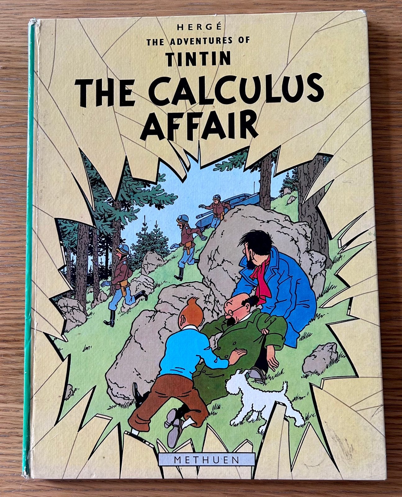 Tintin – The Calculus Affair (édition anglaise Methuen), Enlèvement ou Envoi, Tintin, Utilisé