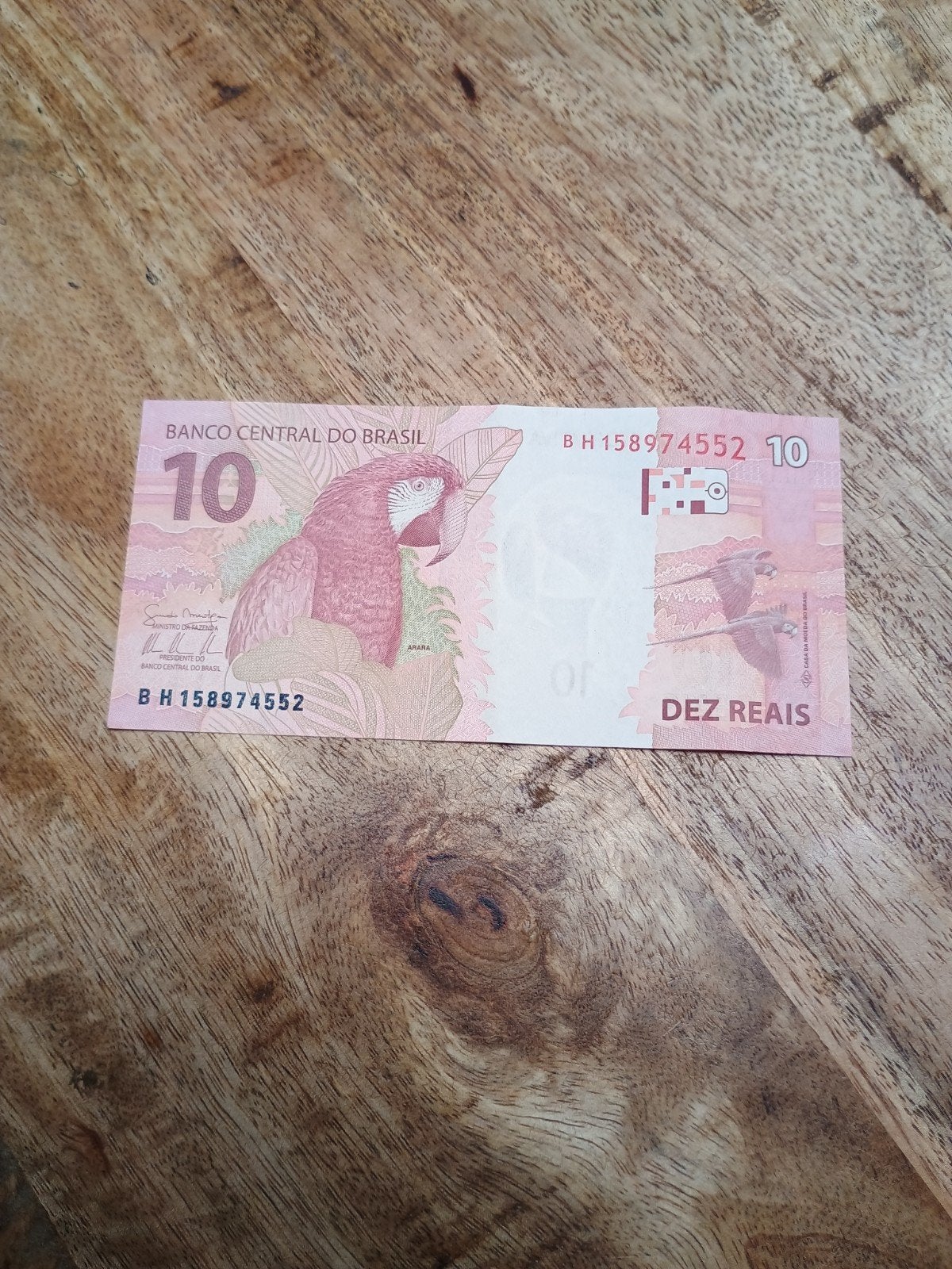 10 reais Brazilië, Postzegels en Munten, Ophalen of Verzenden