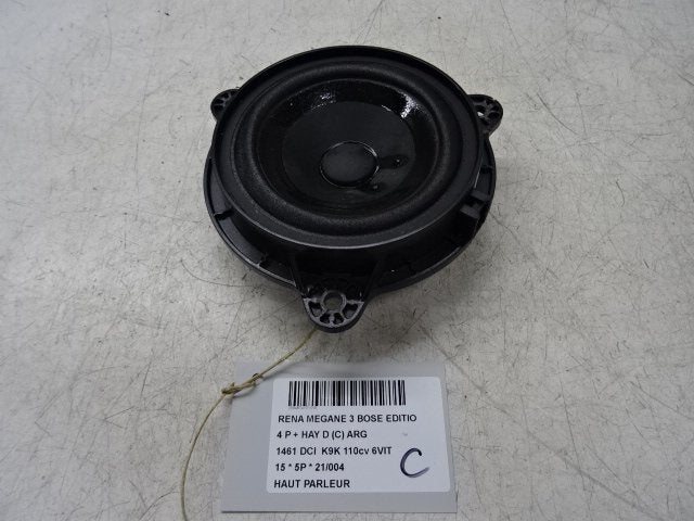 HAUT PARLEUR / ENCEINTE Renault Megane III Berline (BZ), Renault, Utilisé, Peter-Huppertz-Straße 5
51063  Köln, DE, Dialog.deutschland@renault.de