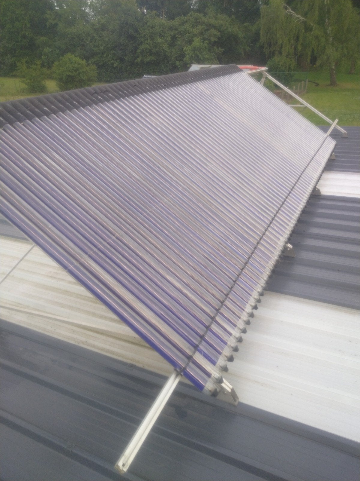 Zonneboiler, zonnecollector, heatpipes, oeg, Ophalen