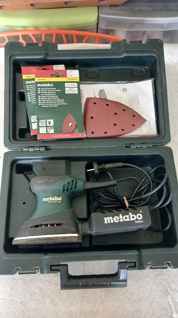 ponceuse metabo fms 200, Bricolage & Construction, Enlèvement, Comme neuf