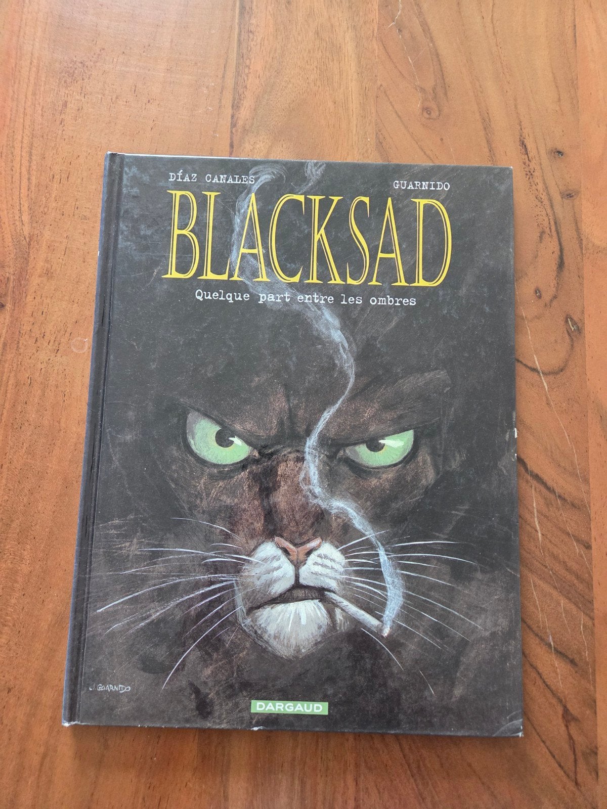 "Blacksad" de Canales et Guarnido, Enlèvement ou Envoi