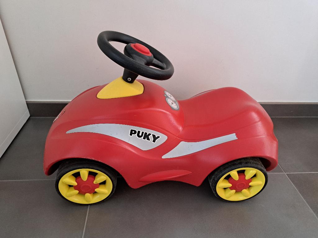 loopauto Puky, Enlèvement