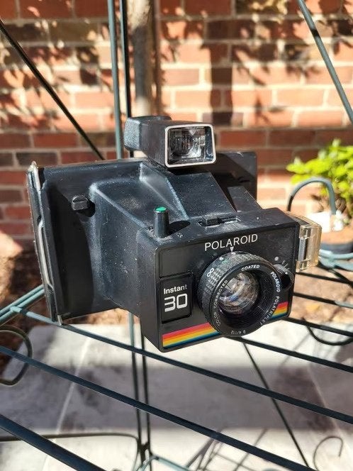 Vintage Polaroid Instant 30 – retro camera, Audio, Tv en Foto, Ophalen, Polaroid, Polaroid