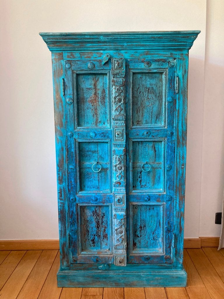 armoire à café, Enlèvement, Comme neuf, Teck