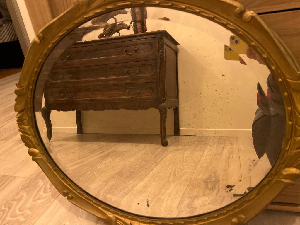 Miroir, Maison & Meubles, Enlèvement ou Envoi, Moins de 100 cm, Utilisé, 50 à 75 cm