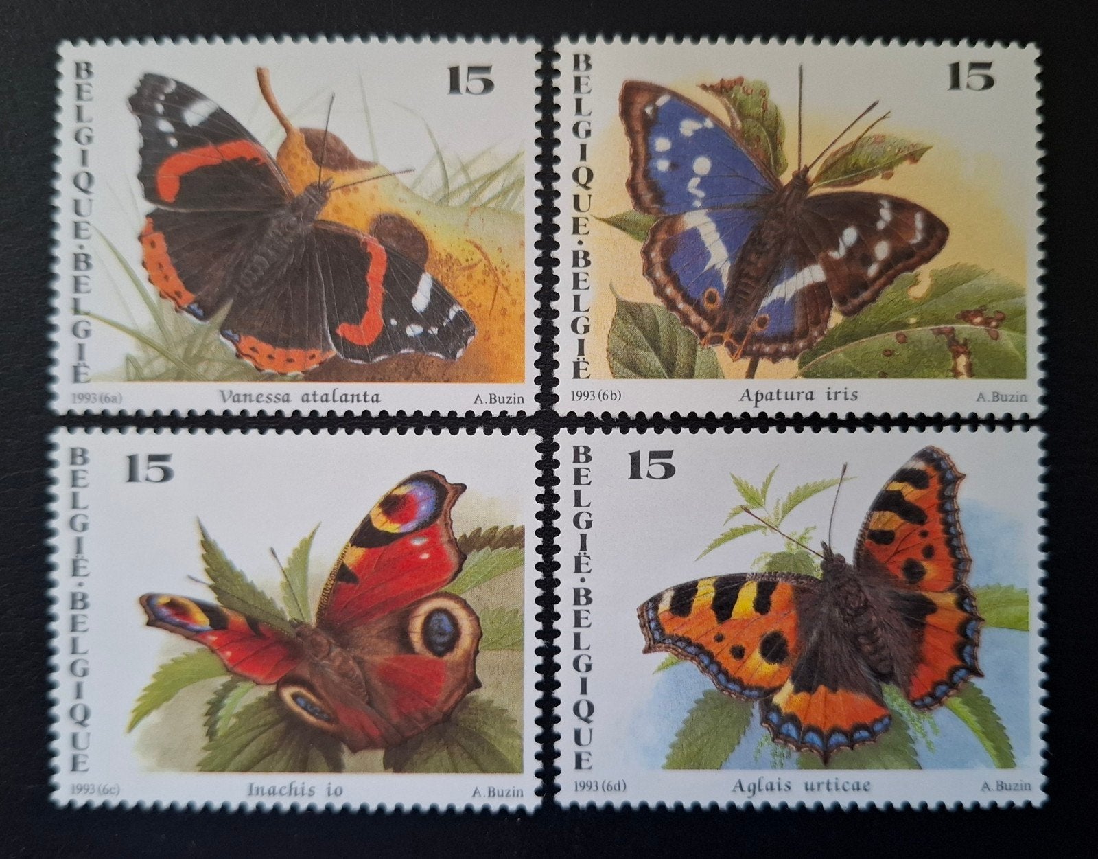 Belgique : COB 2503/06 ** Nature 1993, Sans timbre, Neuf, Enlèvement ou Envoi, Non oblitéré