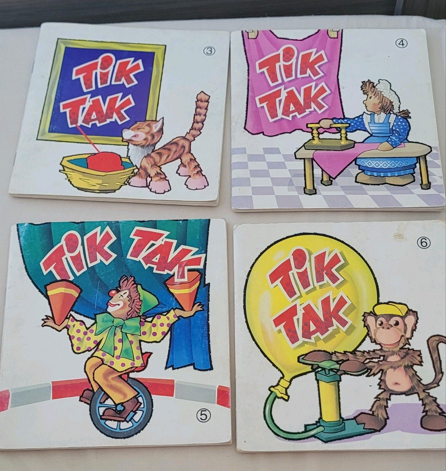 tik tak jaren 80, Boeken, Ophalen