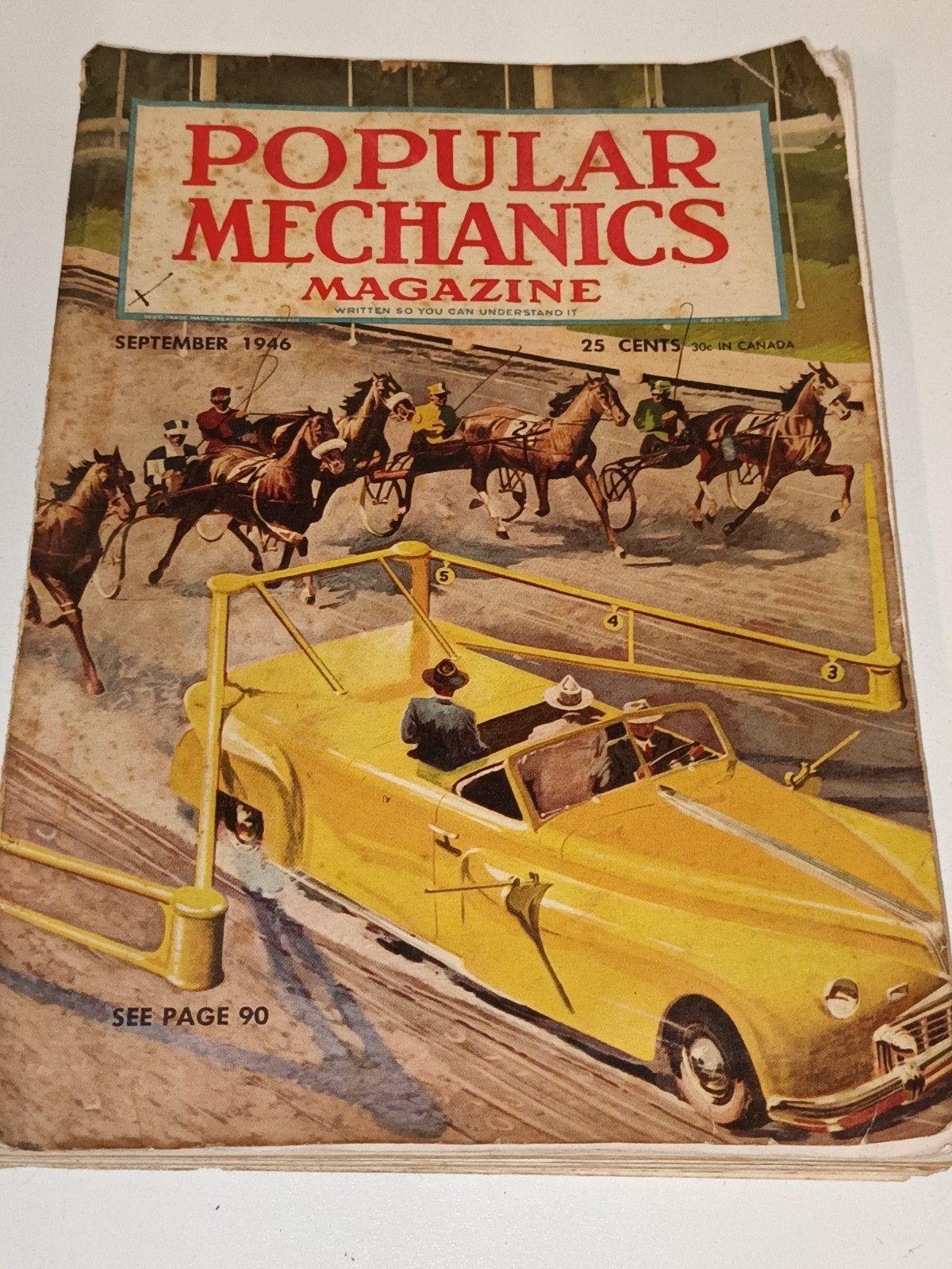 Amerikaans tijdschrift uit 1946, Enlèvement ou Envoi