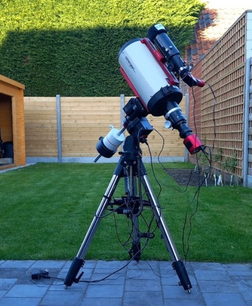 Telescope Mounting iOptron Gem28, TV, Hi-fi & Vidéo, Enlèvement, Comme neuf, Pièces ou Accessoires, Avec trépied