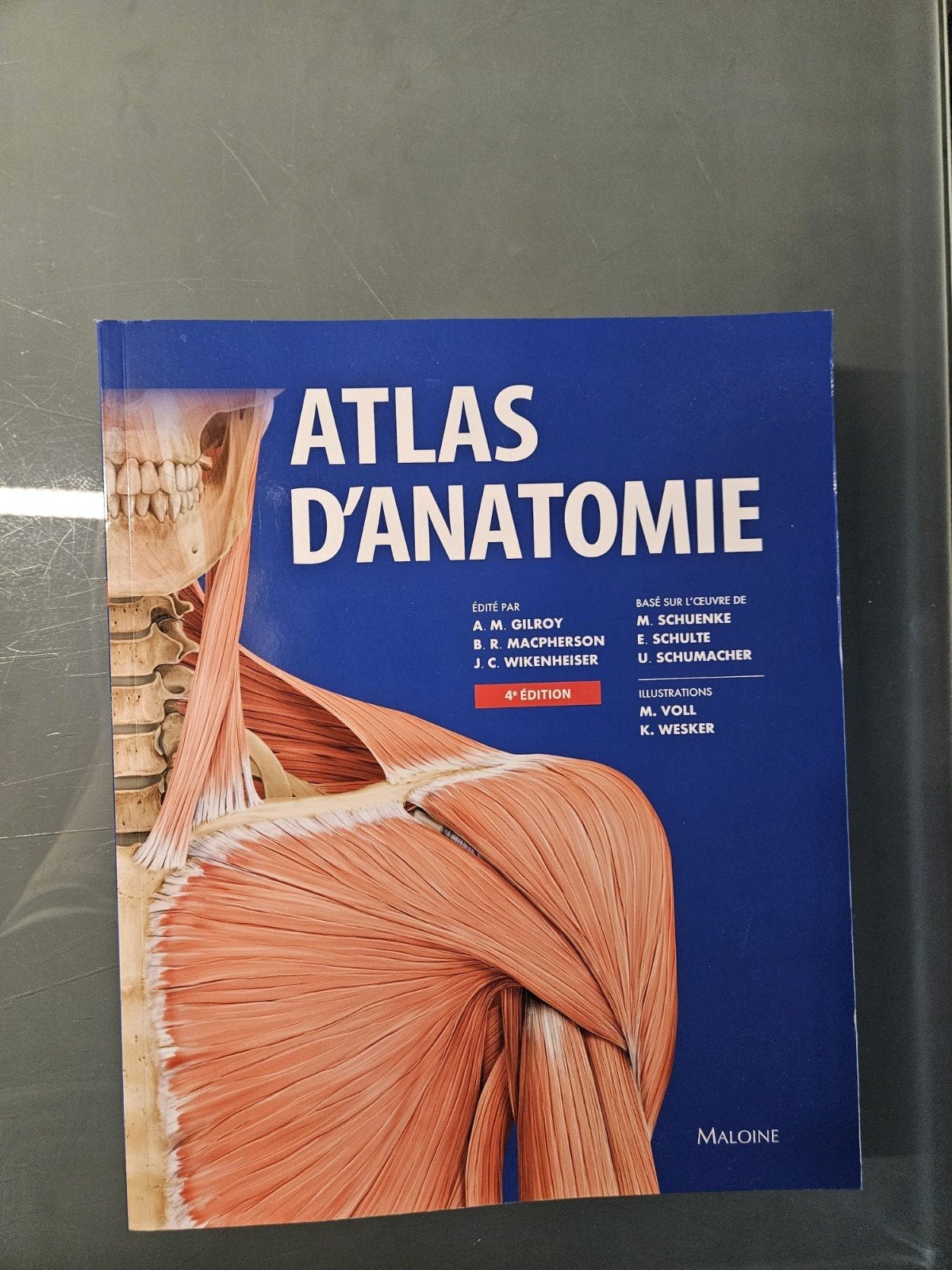 Atlas d'anatomie, Livres, Enlèvement ou Envoi, Comme neuf, Autres niveaux, Autres matières