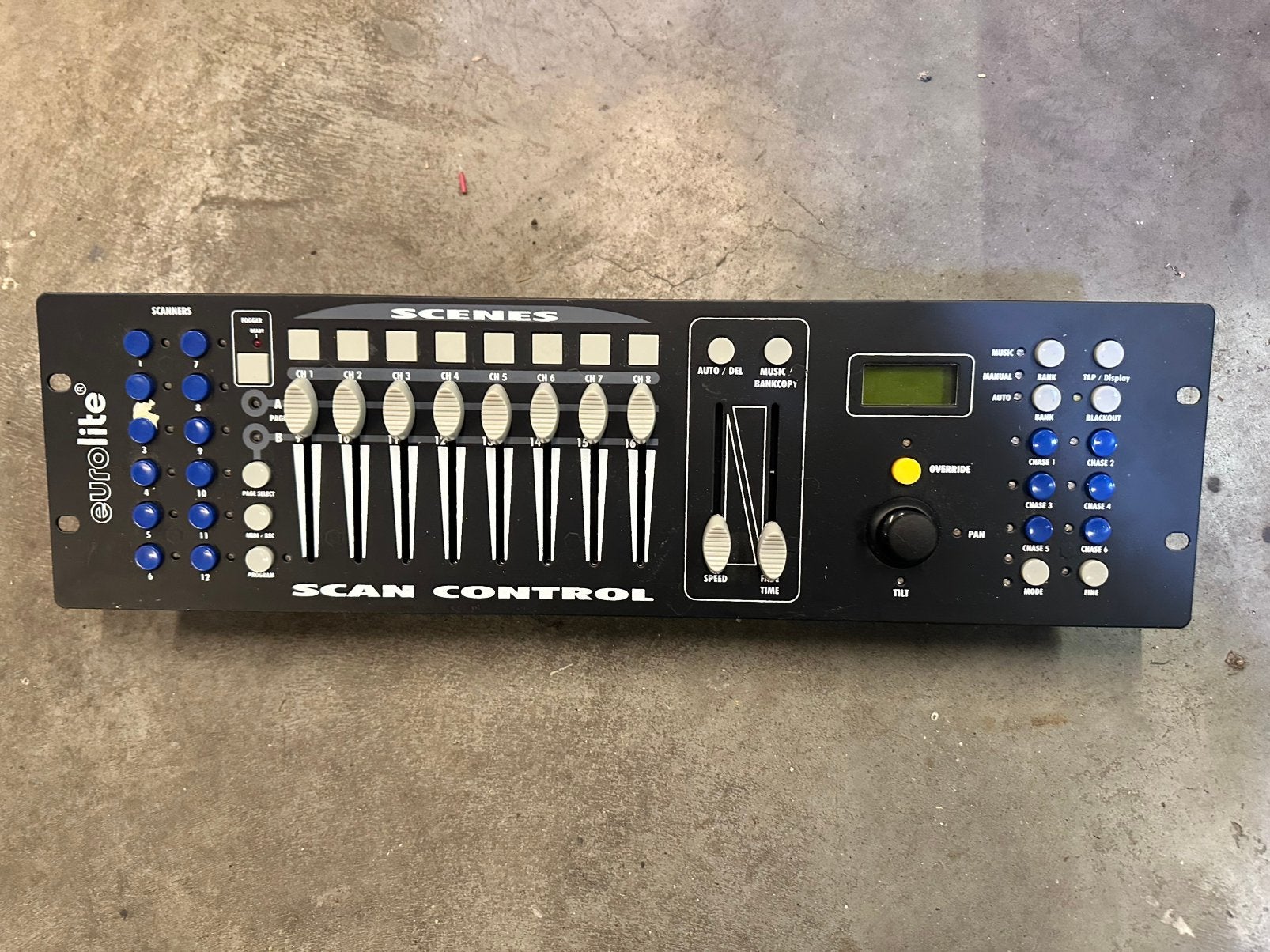 Eurolite DMX Scan Control 192 channels, Audio, Tv en Foto, Ophalen, Zo goed als nieuw