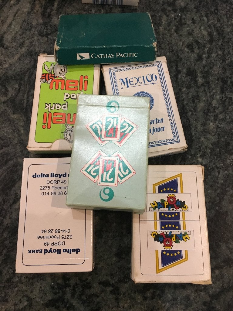 divers livres anciens, cartes à jouer, Enlèvement ou Envoi, Comme neuf, Carte(s) à jouer