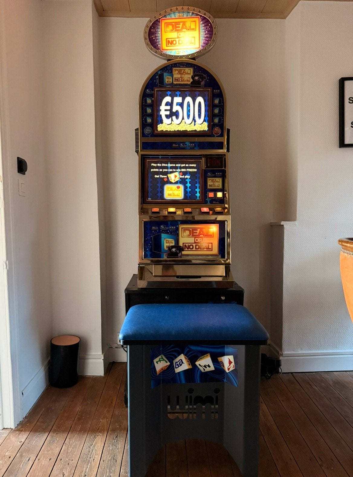 DEAL OR NO DEAL PROFESSIONELE SPEELAUTOMAAT / SLOT MACHINE, Collections, Machines | Machines à sous, Enlèvement, Comme neuf