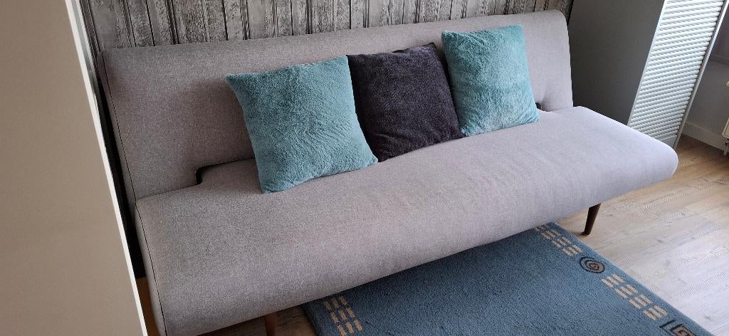 slaapbank, Huis en Inrichting, Ophalen, Zo goed als nieuw, 120 cm, 200 cm