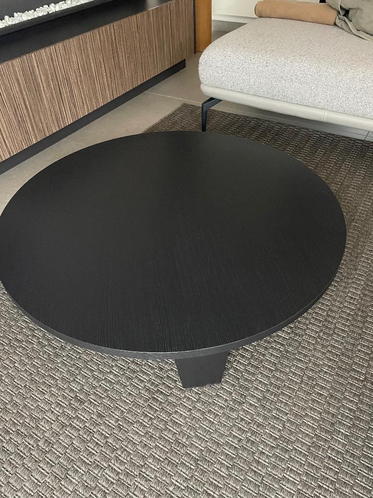 Salontafel, Huis en Inrichting, Tafels | Salontafels, Ophalen, Gebruikt, Rond, 100 tot 150 cm