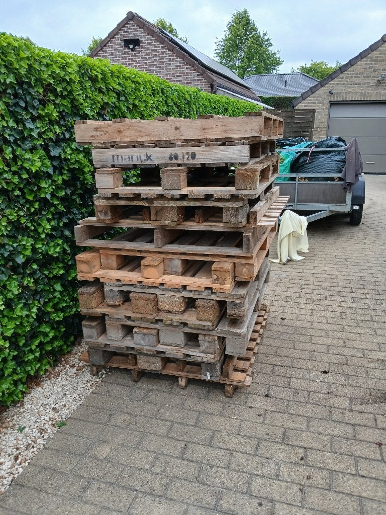 Gratis paletten, Tuin en Terras, Brandhout, Ophalen