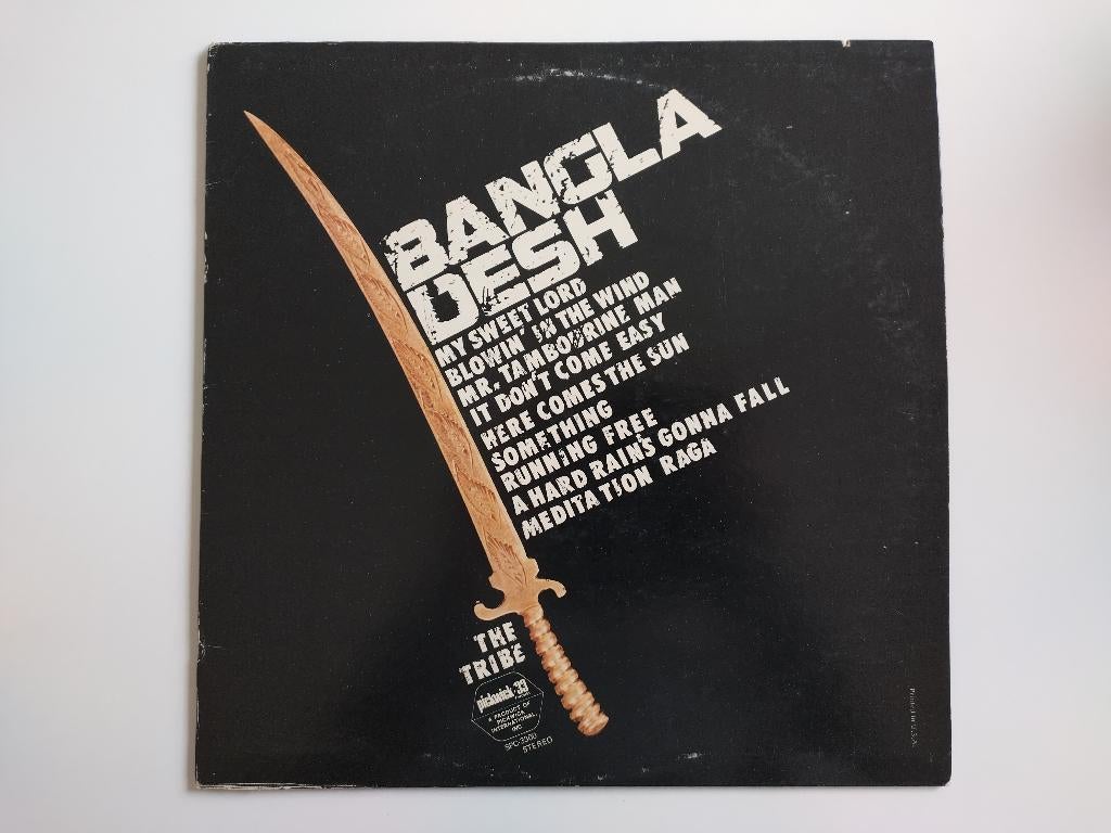 70s LP - The Tribe: Bangladesh - George Harrison, Bob Dylan, Ophalen, Gebruikt, 12 inch
