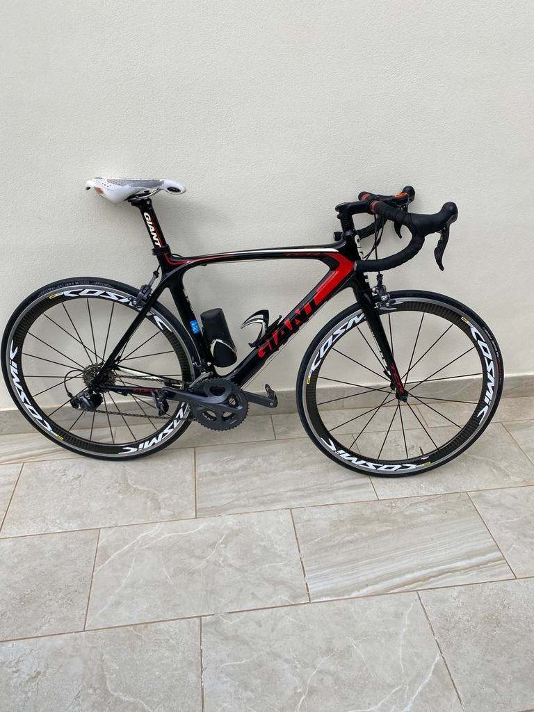 Giant Carbon fiets  Ultegra maat 53 tot 58, Ophalen, Gebruikt, Carbon, Heren