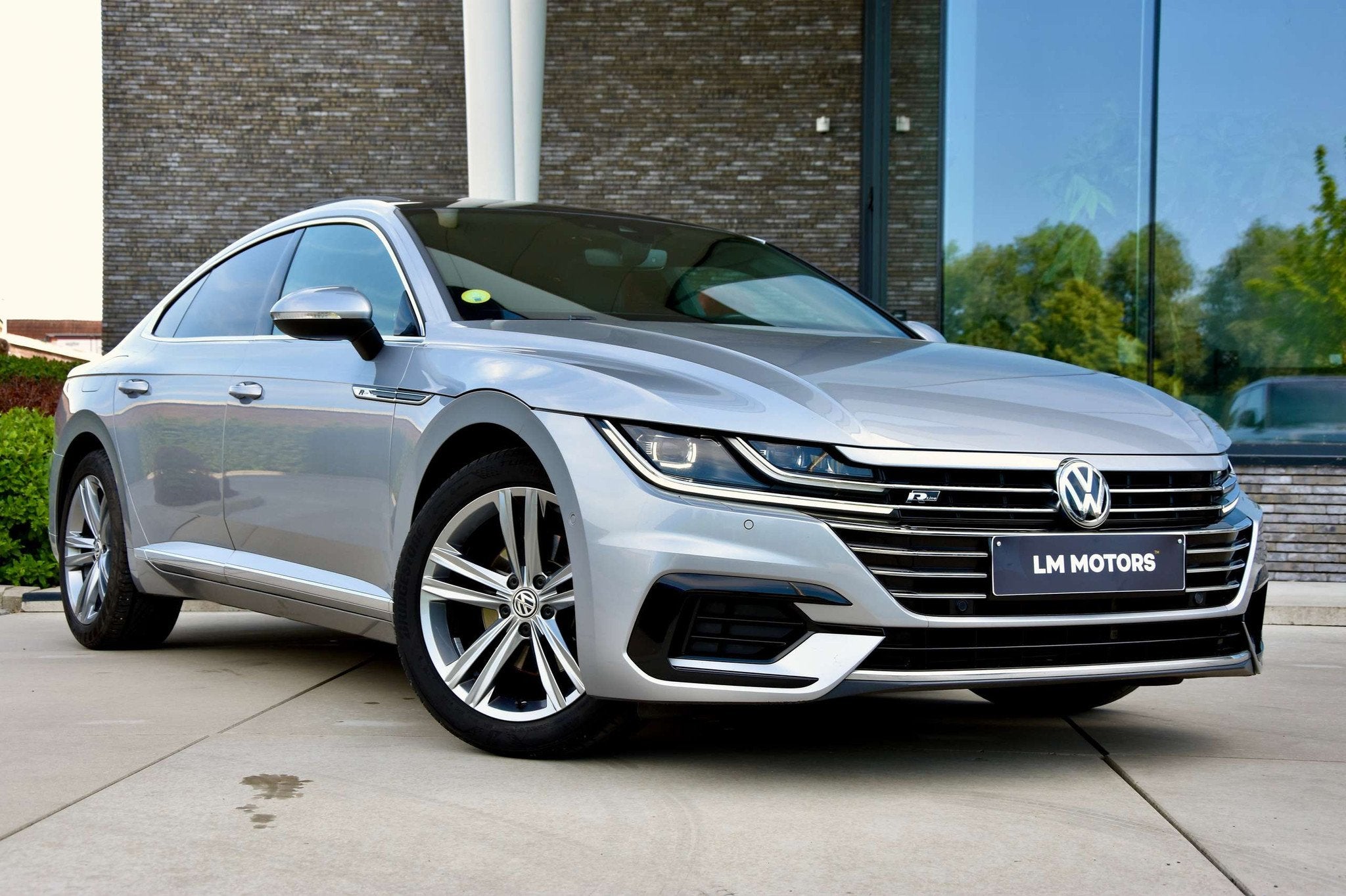 Volkswagen Arteon Arteon 2.0 TDi SCR R-Line DSG (EU6.2), Argent ou Gris, Entreprise, 1968 cm³, 5 portes