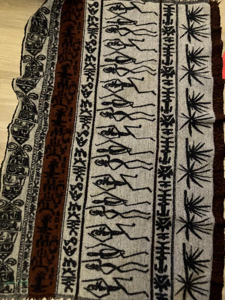 Plaid décoratif/couverture à motif — 92 x 65 cm, Enlèvement ou Envoi