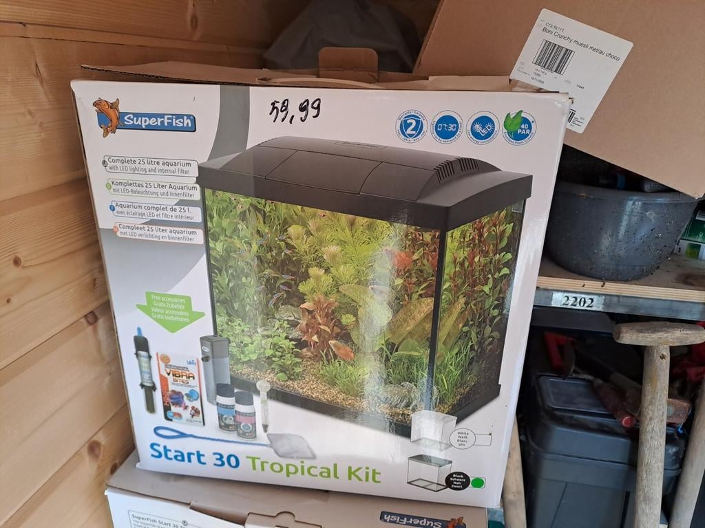 Superfish aquarium, Enlèvement, Pompe, Superfish