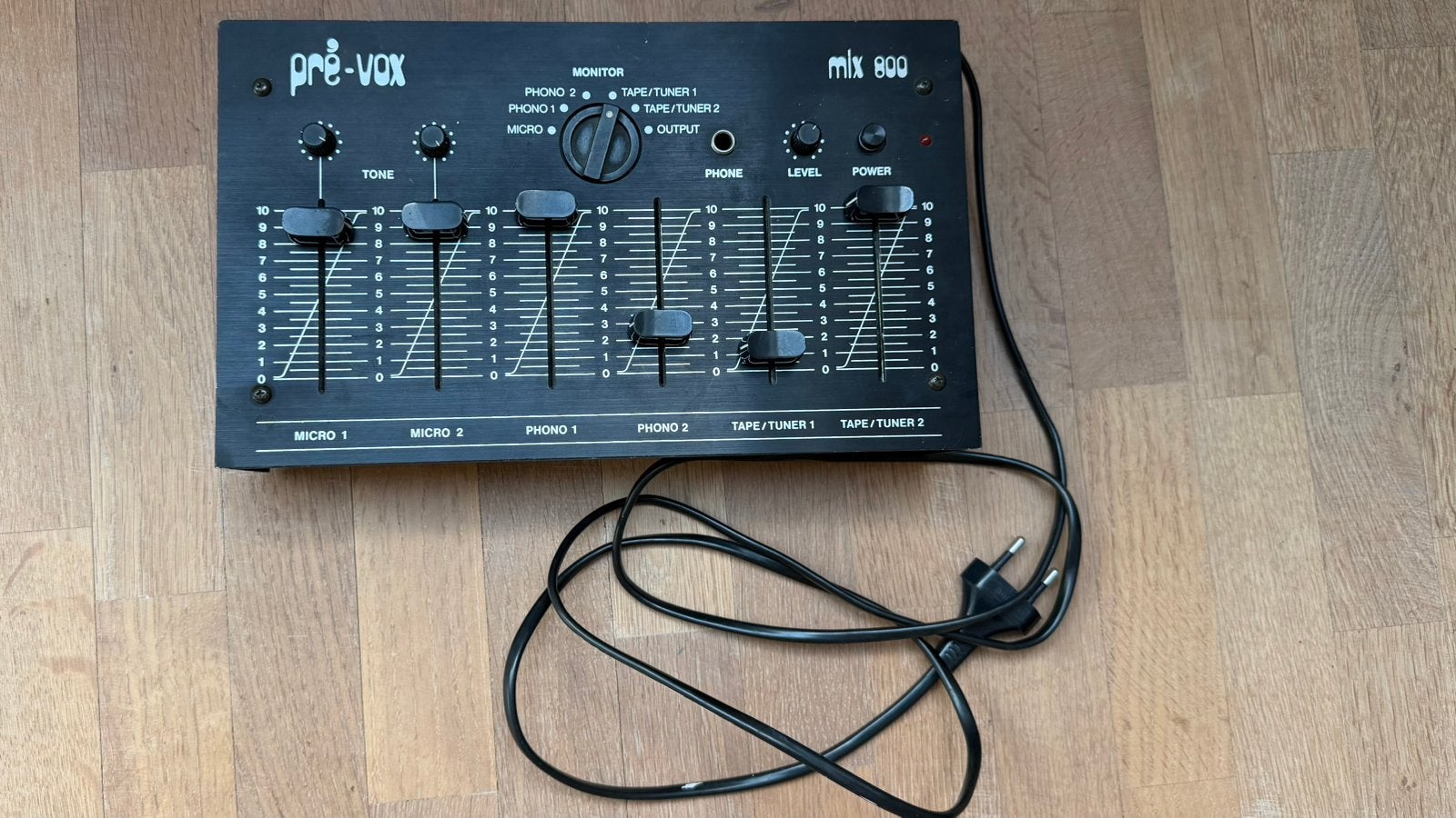 Pré Vox Mix 800 mengpaneel – 6 kanalen, Ophalen, Zo goed als nieuw