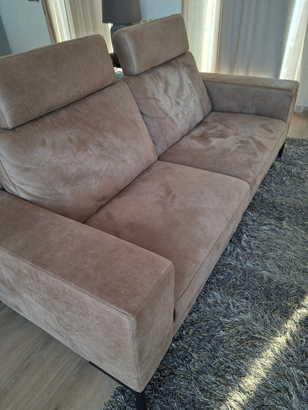t.k. electrische relaxbank met accu, Ophalen, 150 tot 200 cm, Tweepersoons, Zo goed als nieuw