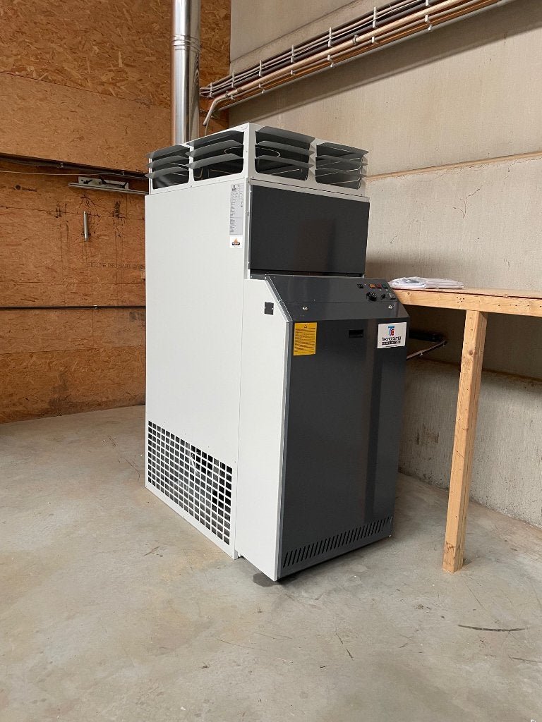 🔥Verwarming Loods & Werkplaats op Mazout - Tecnoclima BA, Ophalen, Hoog rendement (Hr), 150 cm of meer, 80 cm of meer