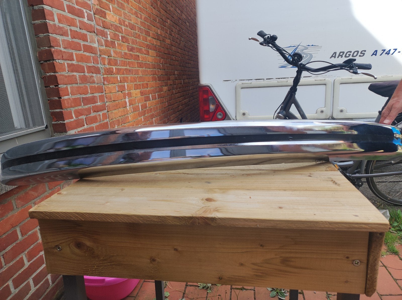 bumper voor VW kever, nieuw, Neuf, Pare-chocs, Volkswagen, Enlèvement