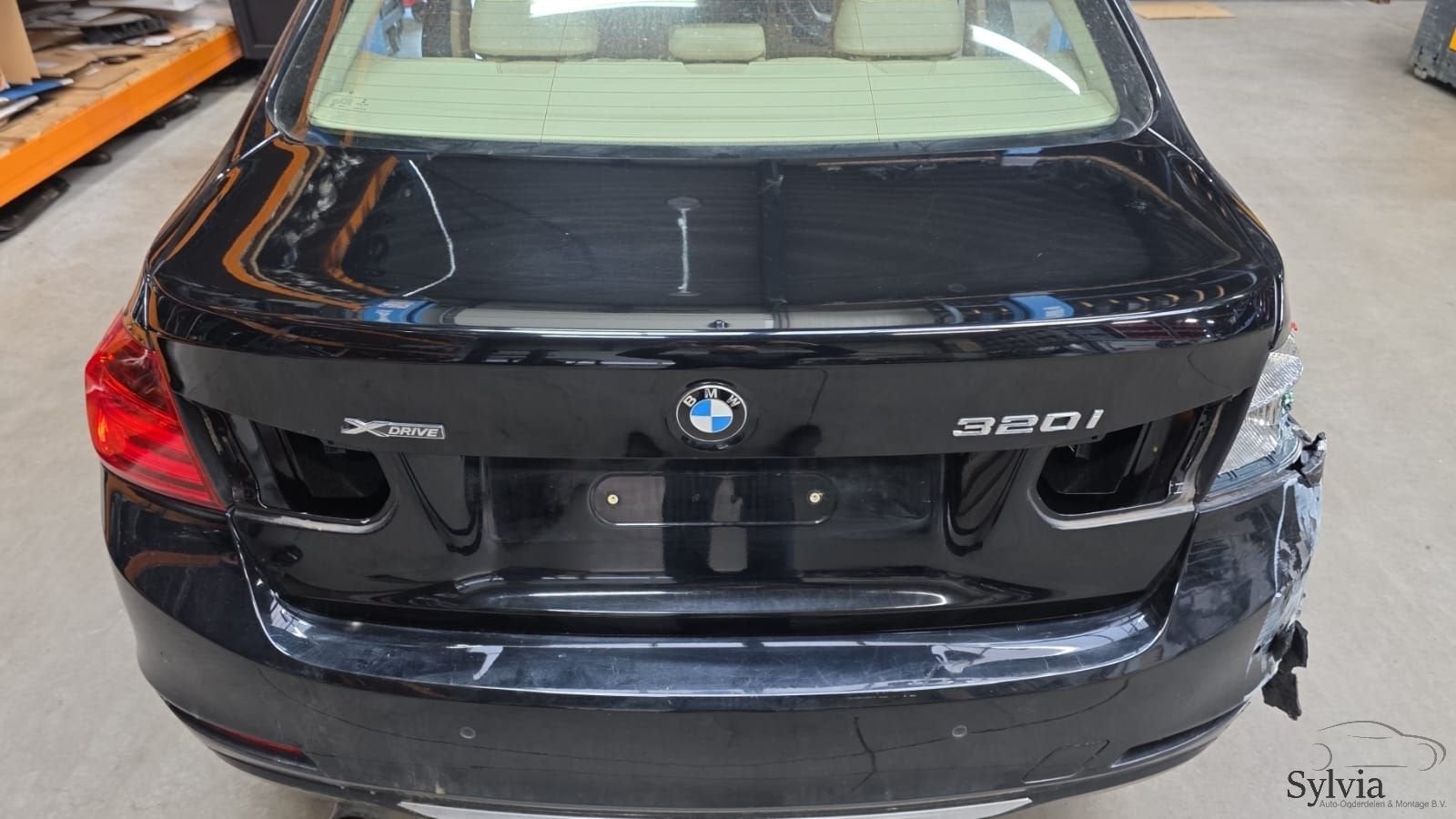 Achterklep kofferklep BMW 3 serie F30 F80 + LCI Schwarz II 6, Gebruikt, -, Ophalen of Verzenden, Achter