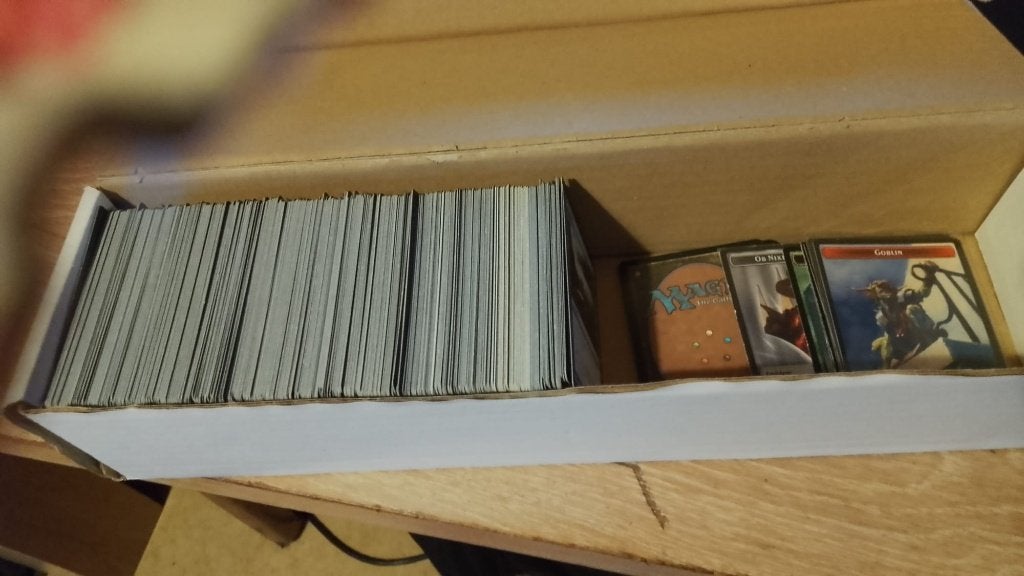 Magic losse kaarten en 4 commander decks, Hobby en Vrije tijd, Verzamelkaartspellen | Magic the Gathering, Ophalen, Zo goed als nieuw