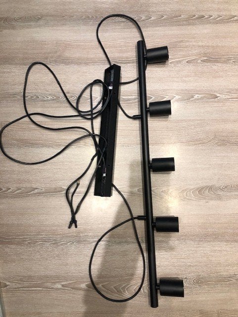 Hanglamp 5x E27 fitting, Ophalen, Zo goed als nieuw, E27 (groot)