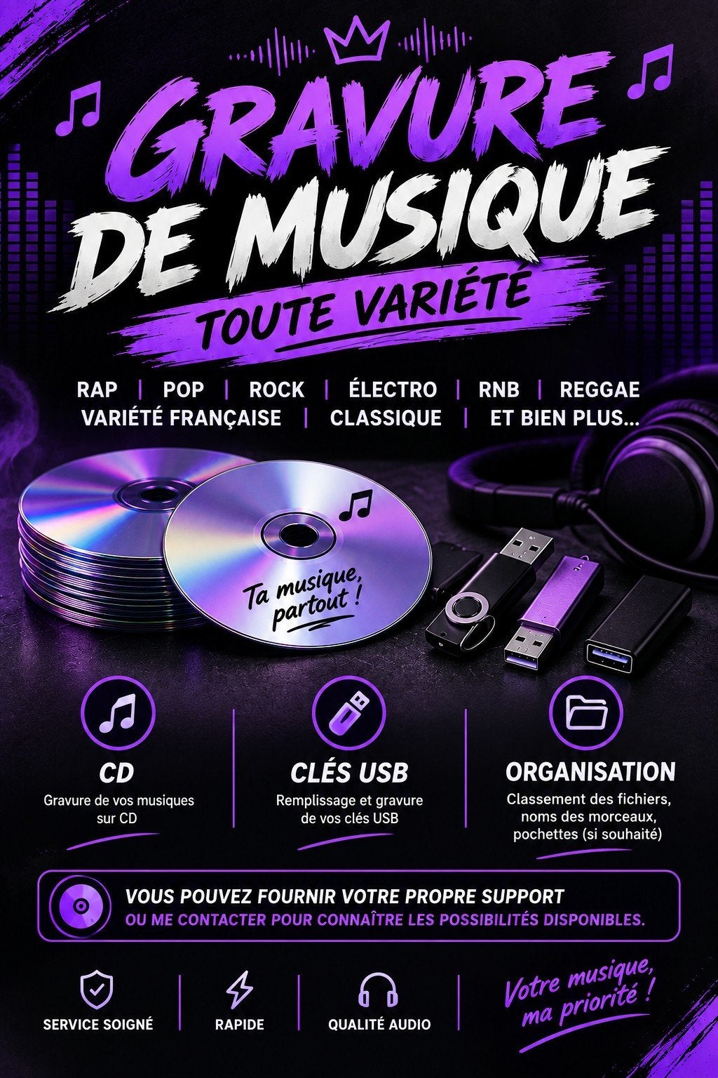 gravure de musique, CD & DVD, Suppléments, Enlèvement, Album, Comme neuf