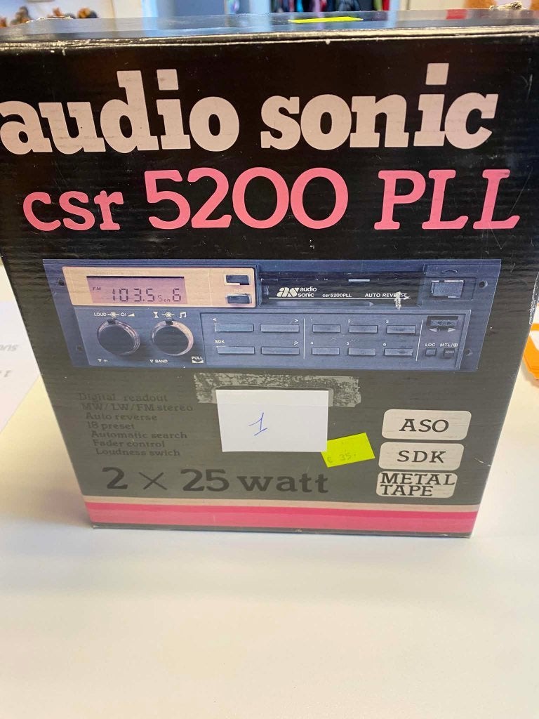 Nieuwe retro autoradio, Auto diversen, Autoradio's, Ophalen of Verzenden, Nieuw