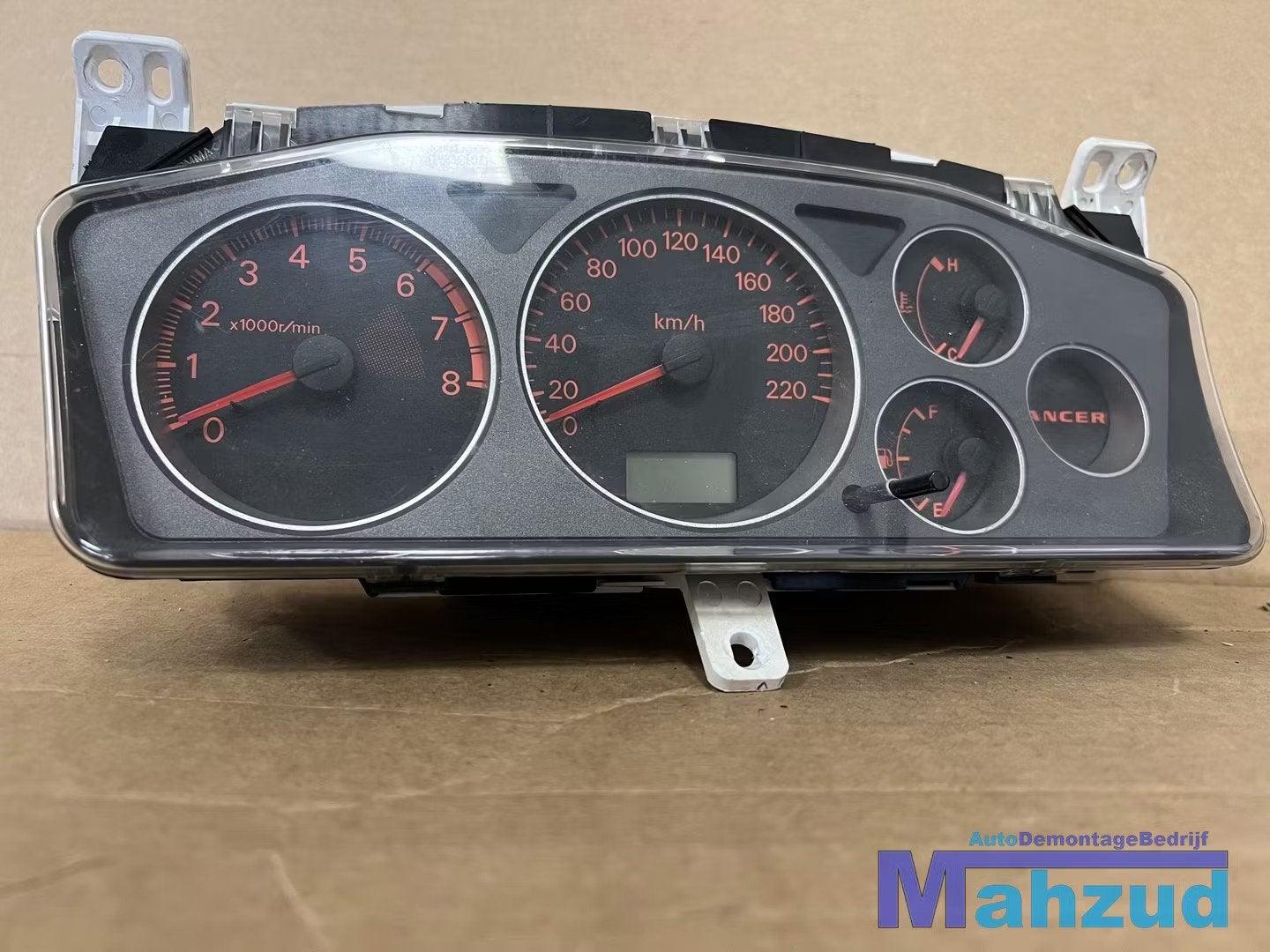 MITSUBISHI LANCER 7 KM TELLER Instrumentenpaneel 2003-2008, Info@mitsubishi-motors.com, Gebruikt, Mitsubishi Motors Corporation