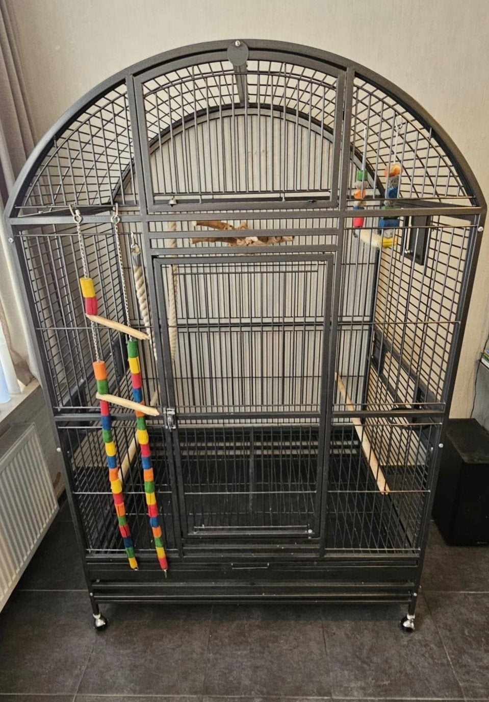 Grote vogelkooi te koop – in goede staat, Animaux & Accessoires, Oiseaux | Cages & Volières, Enlèvement, Comme neuf, Cage à oiseaux