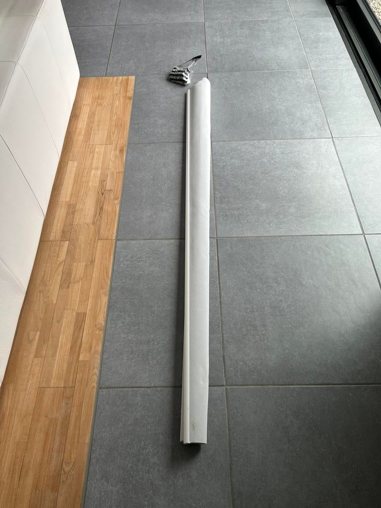 2 stores Luxaflex – 170 cm de large – blanc cassé, 150 à 200 cm, Comme neuf, Blanc, 150 à 200 cm