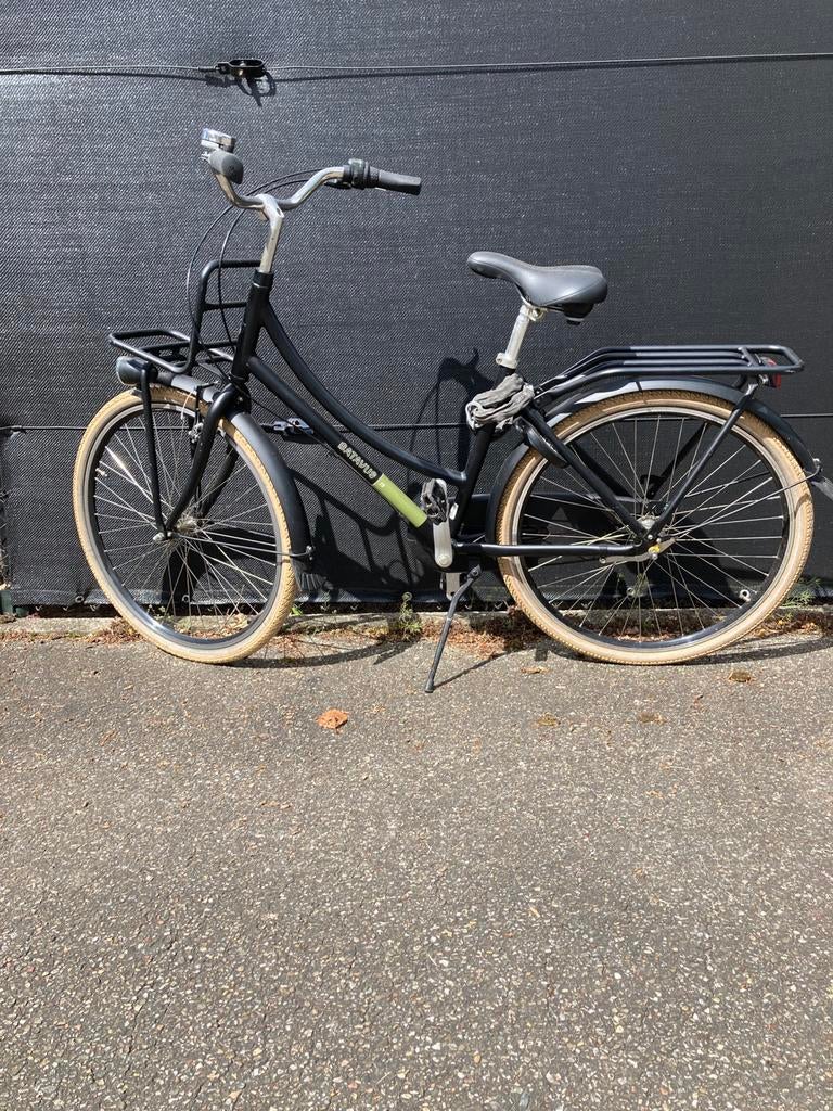Kinderfiets zwart merk Batavus, Fietsen en Brommers, Ophalen, Gebruikt, 20 inch of meer