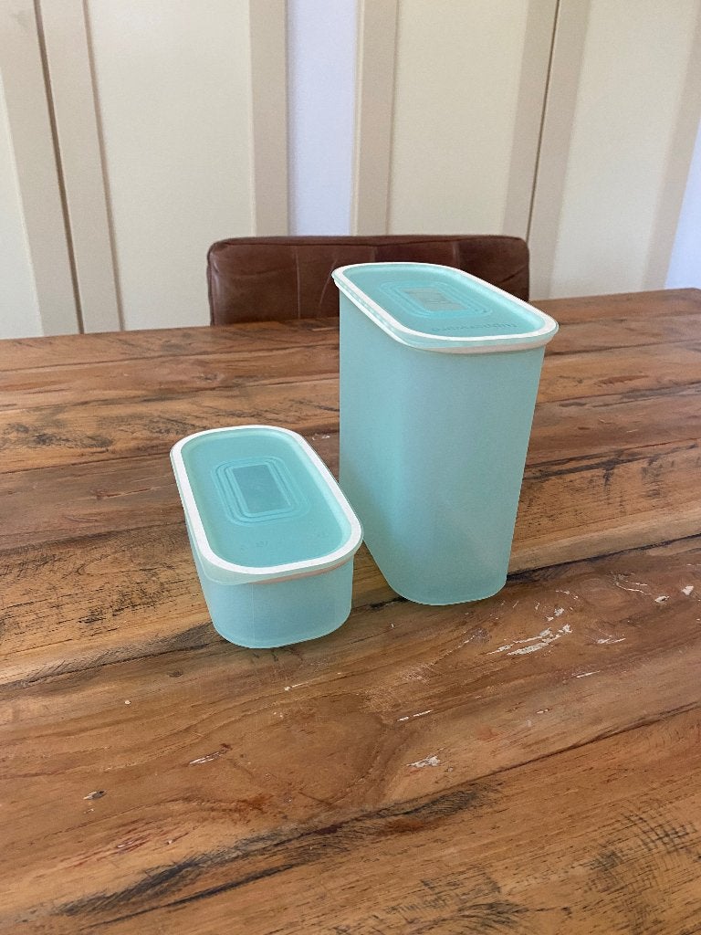 Tupperware voorraad bussen, Ophalen of Verzenden, Blauw