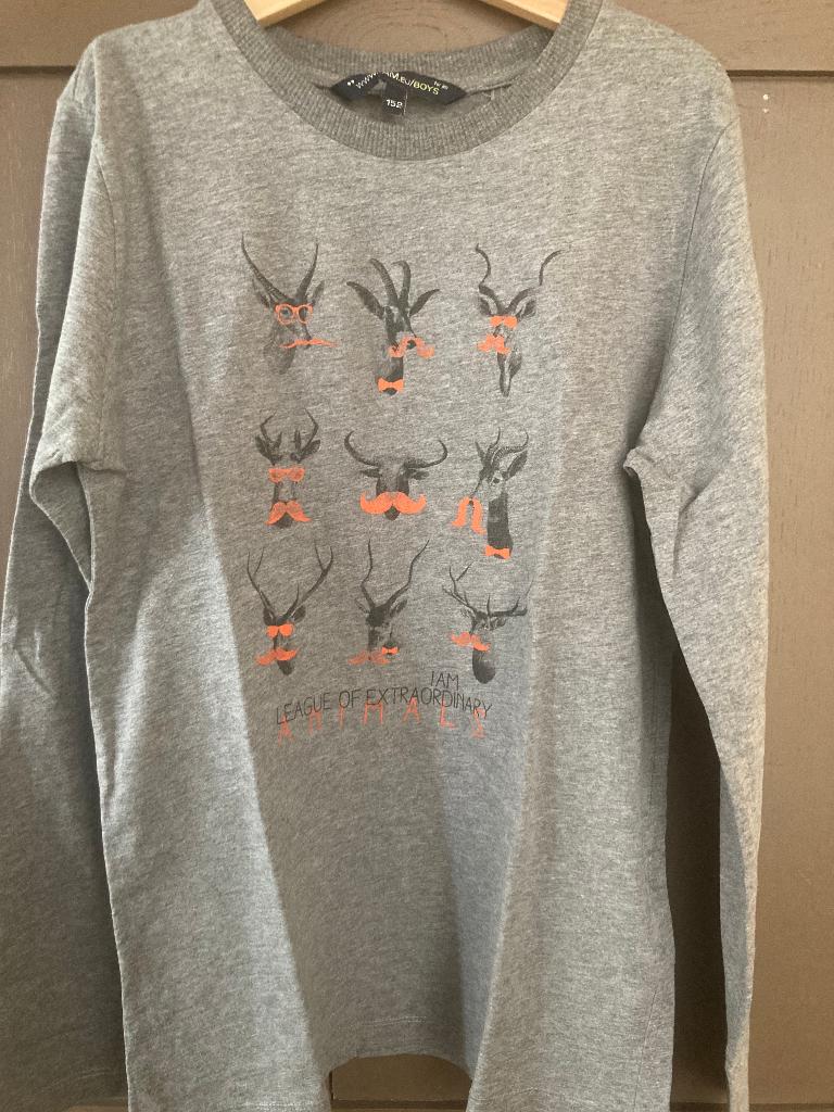 Tee-shirt ML coton bio - 12 ans, Enfants & Bébés, Vêtements enfant | Taille 152, Garçon, Chemise ou À manches longues, JBC, Enlèvement