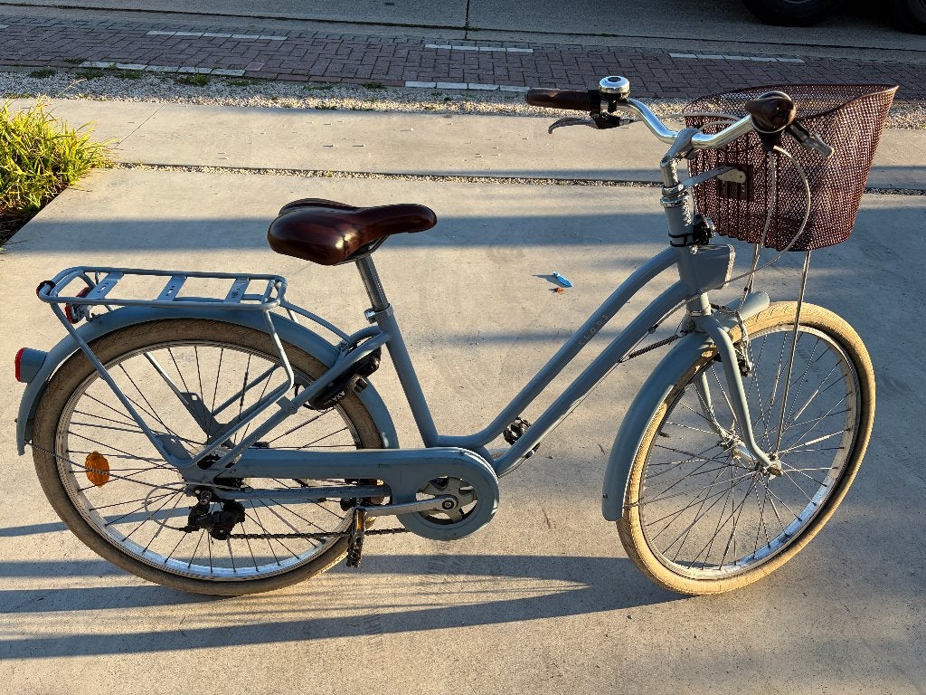 Meisjesfiets ELOPS 520 lichtblauw XS, Enlèvement, Utilisé, Autres marques, Vitesses