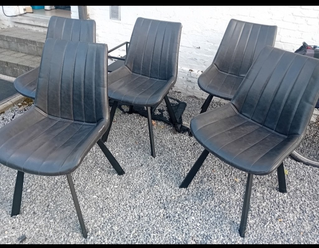 eetkamers complete, Ophalen, Gebruikt, Madern, 4 tot 6 stoelen